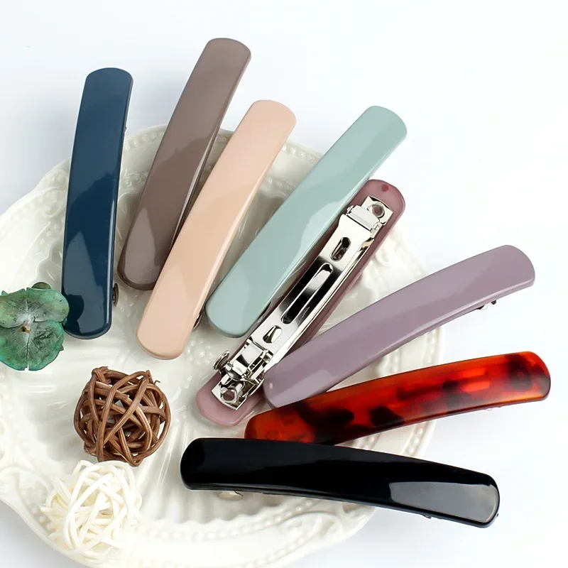 Hair Care Korean Products - แฟชั่นเกาหลี Frosted ด้านหลังหัวผมคลิป Headdress หญิงหญิงขนาดใหญ่คลิปผมฤดูใบไม้ผลิคลิปผมจัดแต่งทรงผม Hairpin
