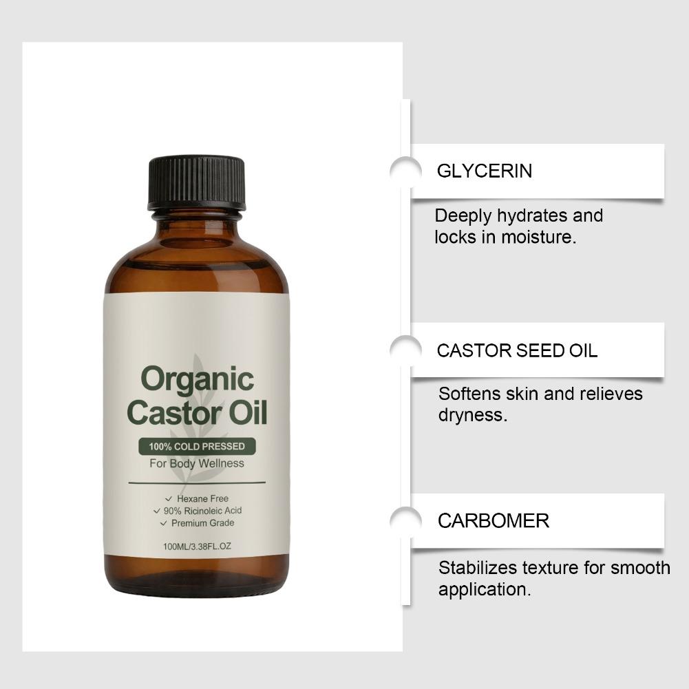 น้ำมันละหุ่งออร์แกนิกพรีเมียม  - Hair Care Organic บทวิจารณ์และราคา