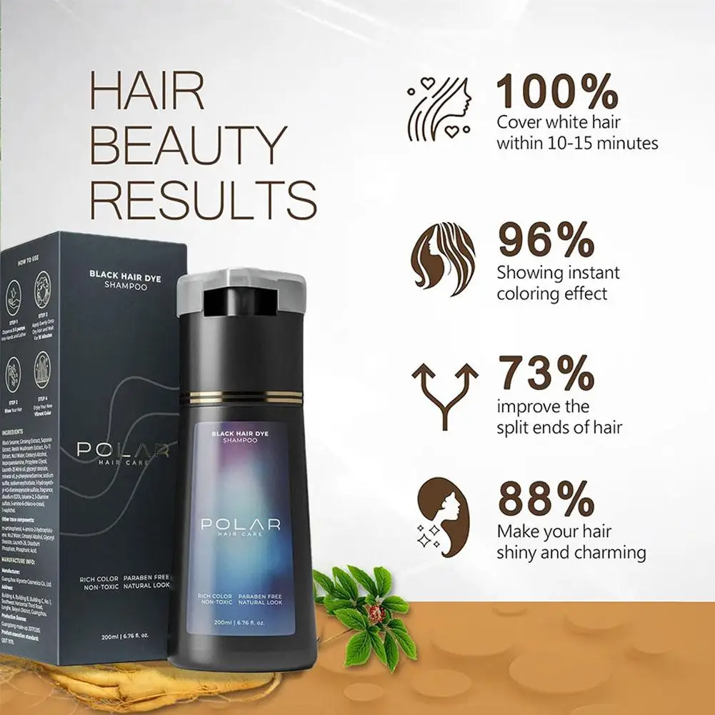 แชมพูเปลี่ยนสีผม ขนาด 200 มล.  - Hair Care Natural Ingredients บทวิจารณ์และราคา