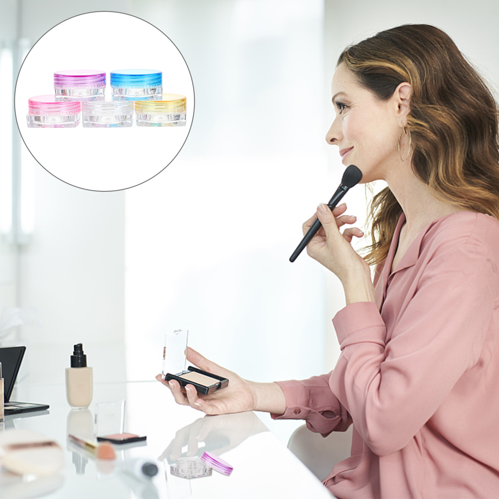 กระปุกใสสำหรับใส่เครื่องสำอางข - Hair Care Lotion บทวิจารณ์และราคา