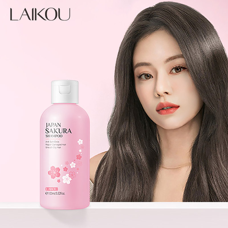 LAIKOU Japan Sakura แชมพูซ่อมแ - Hair Care Korean Products บทวิจารณ์และราคา