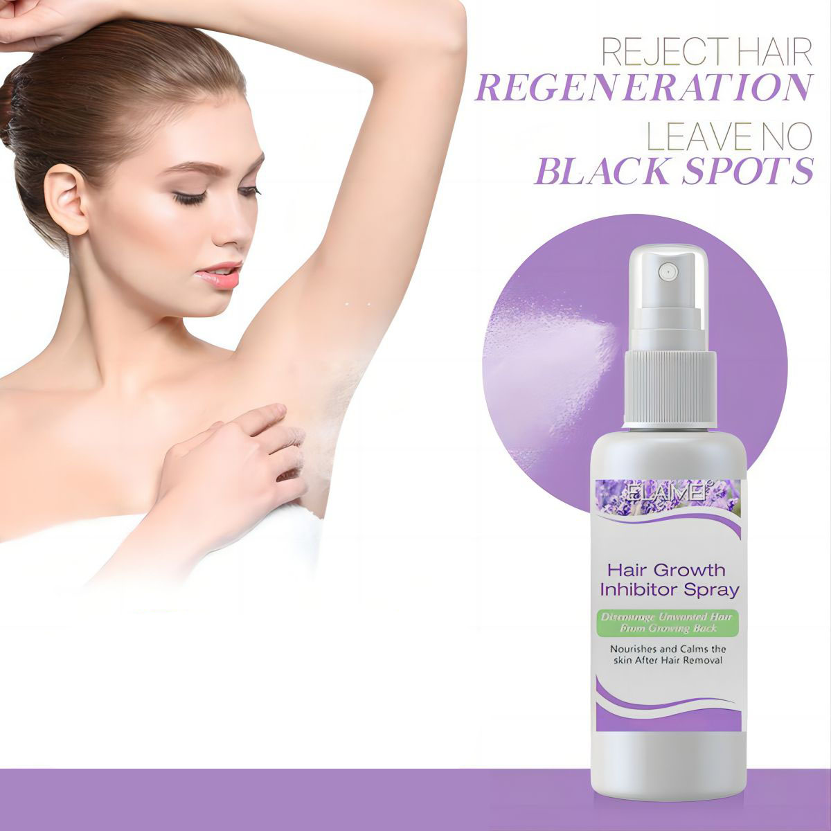 ถาวรกําจัดขน Inhibitor สเปรย์เ - Hair Care Lotion บทวิจารณ์และราคา